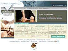 Tablet Screenshot of notaireparcourriel.com